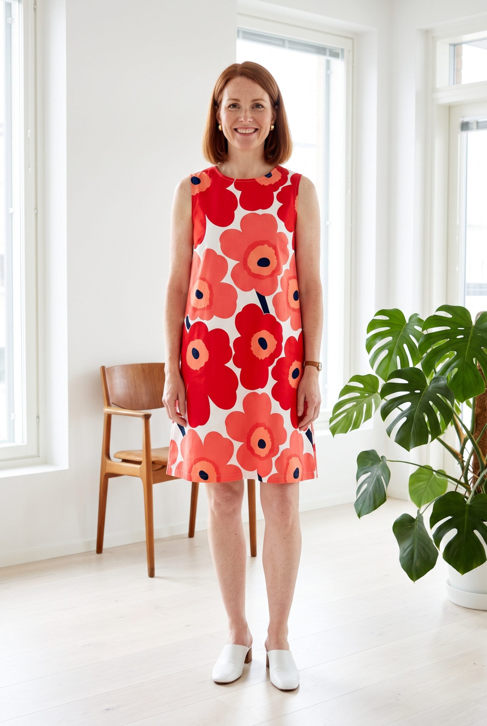 Marimekko, Large-Scale Finnish Prints on Uncomplicated Modern Shapes