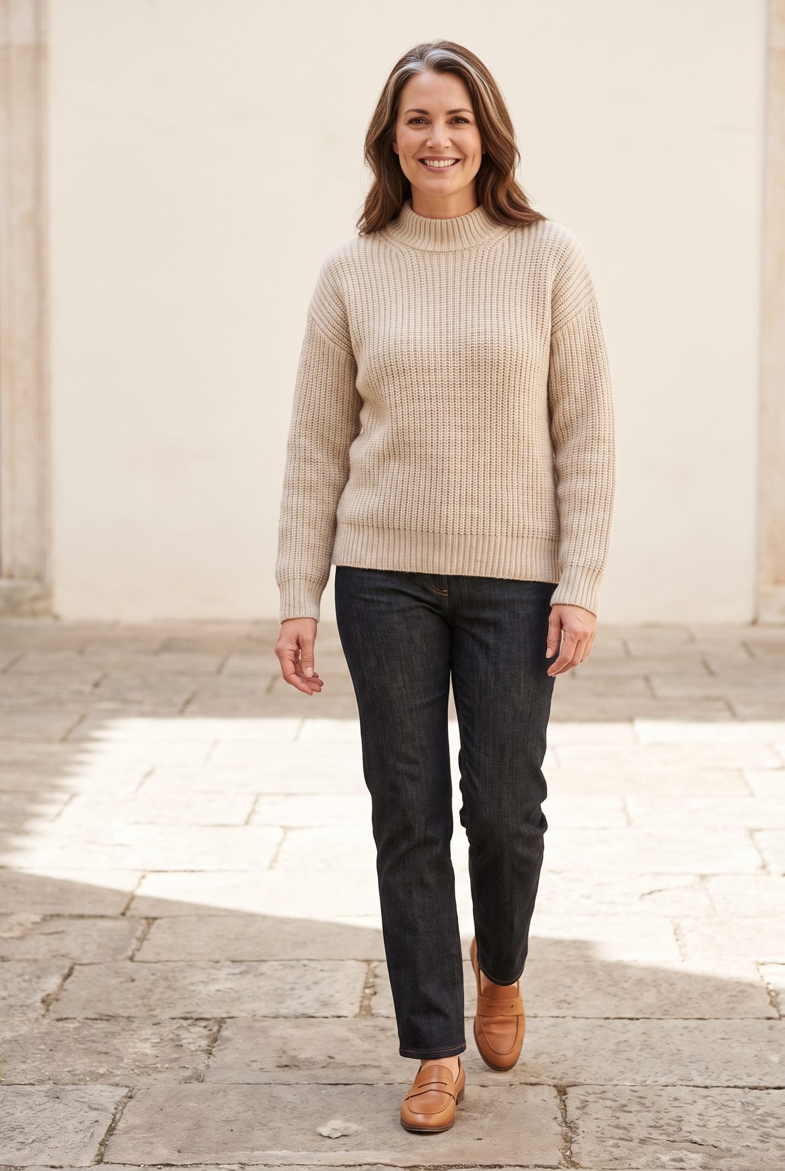A Neckline Shape Working Against the Jawline