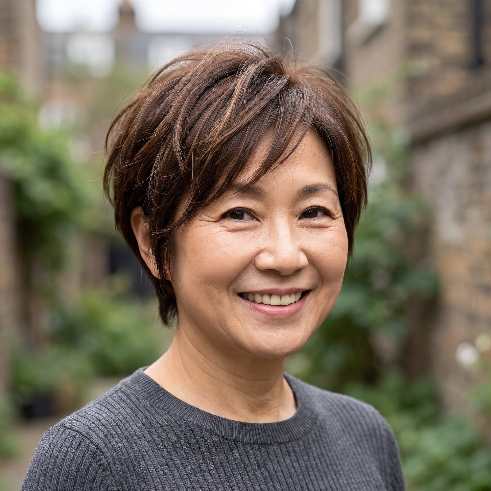 Pixie-Bob Hybrid With Textured Length at the Front