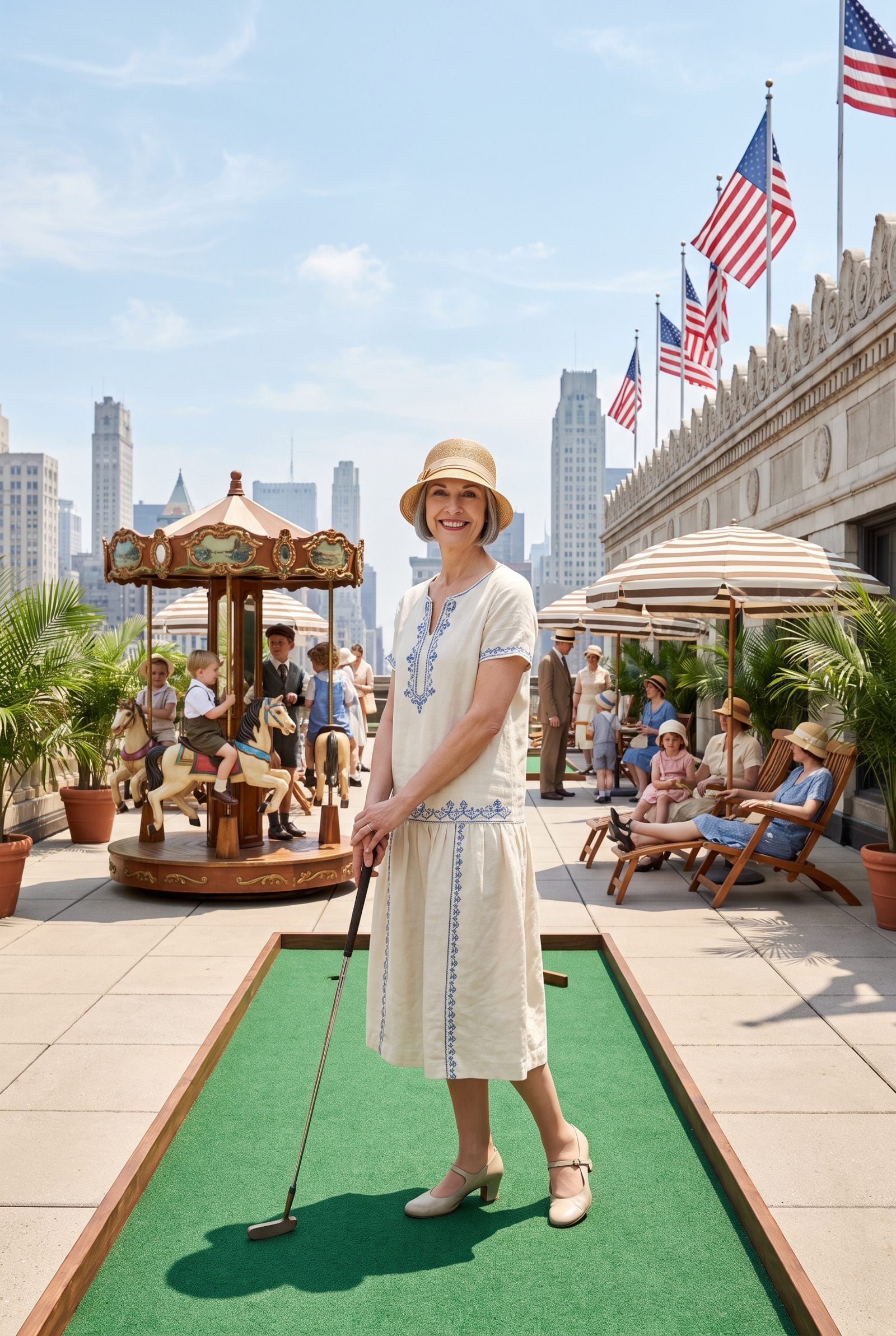 Rooftop Amusements, From Carnival Rides to Putting Greens