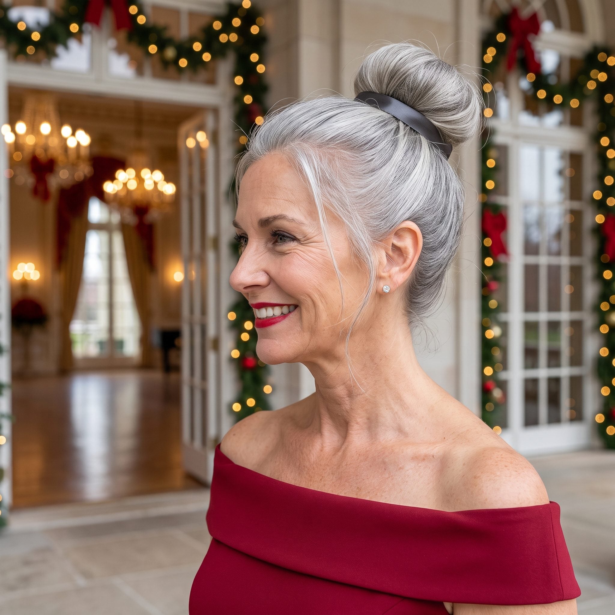 Silver High Ballet Bun: Clean Lines, Nothing to Hide