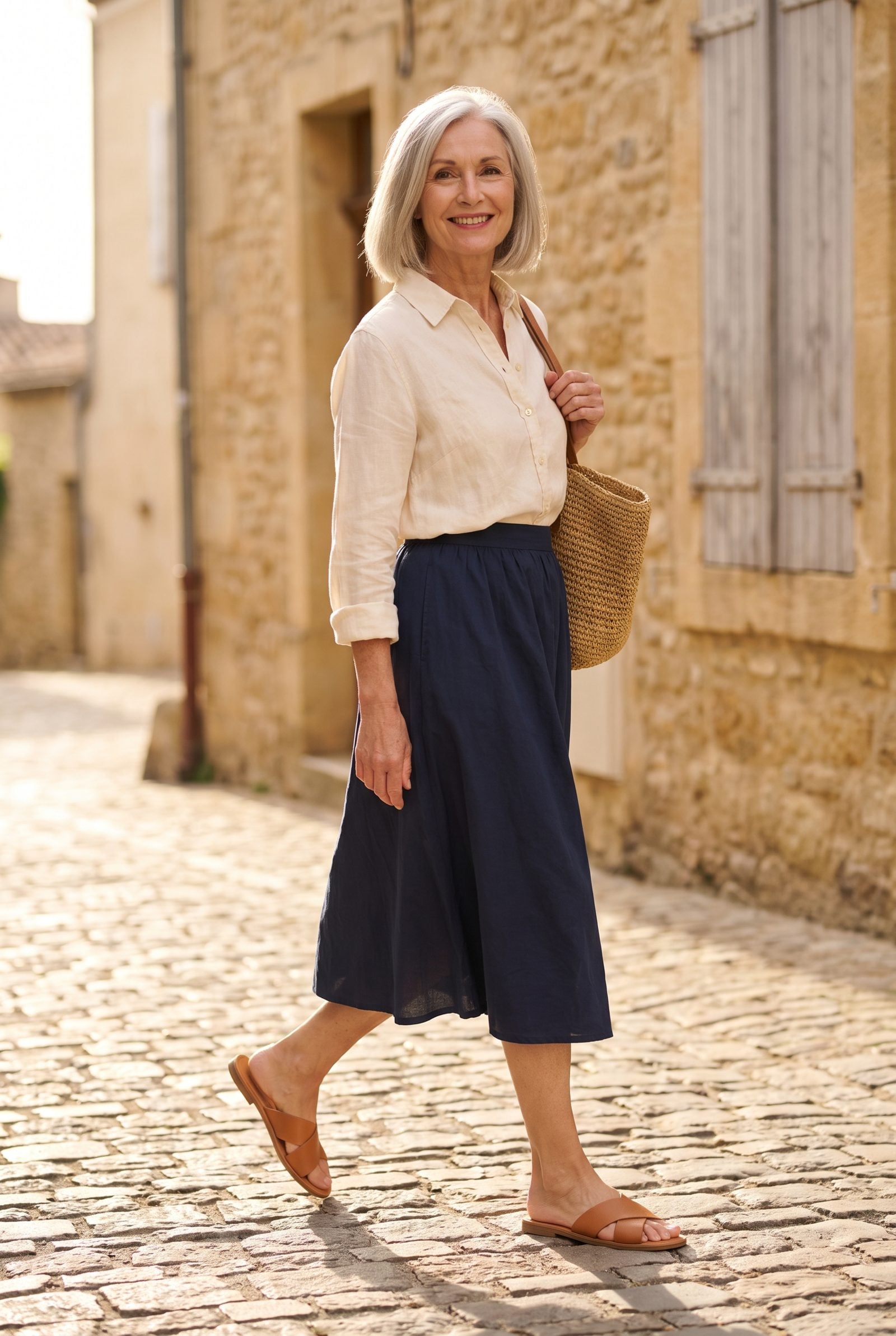 Simple Leather Slide Sandals: Summer Footwear That Skips the Fuss