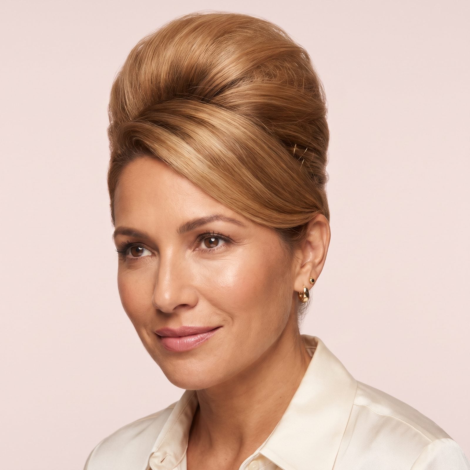 Sky-High Teased Updo