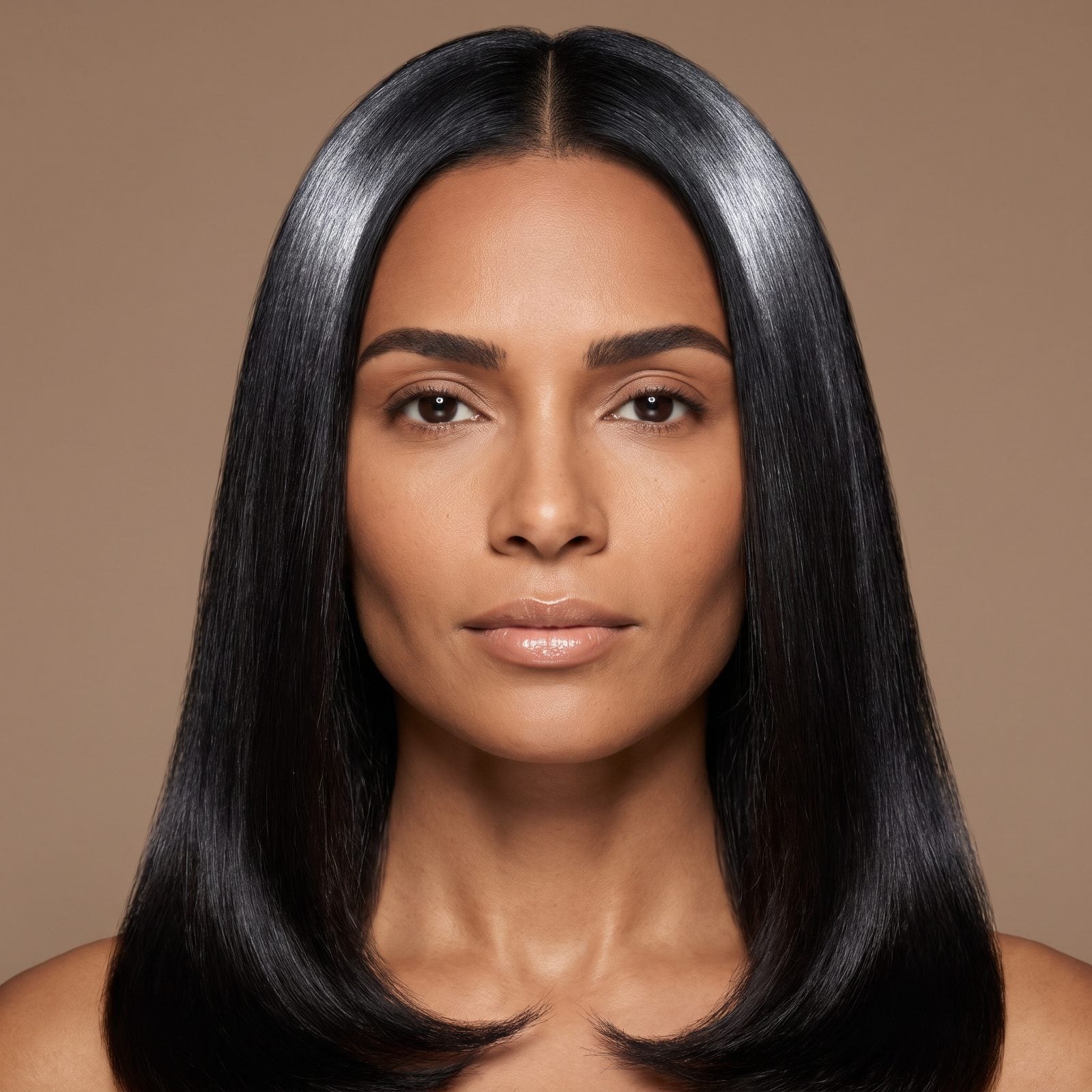 Sleek High-Shine Blowout