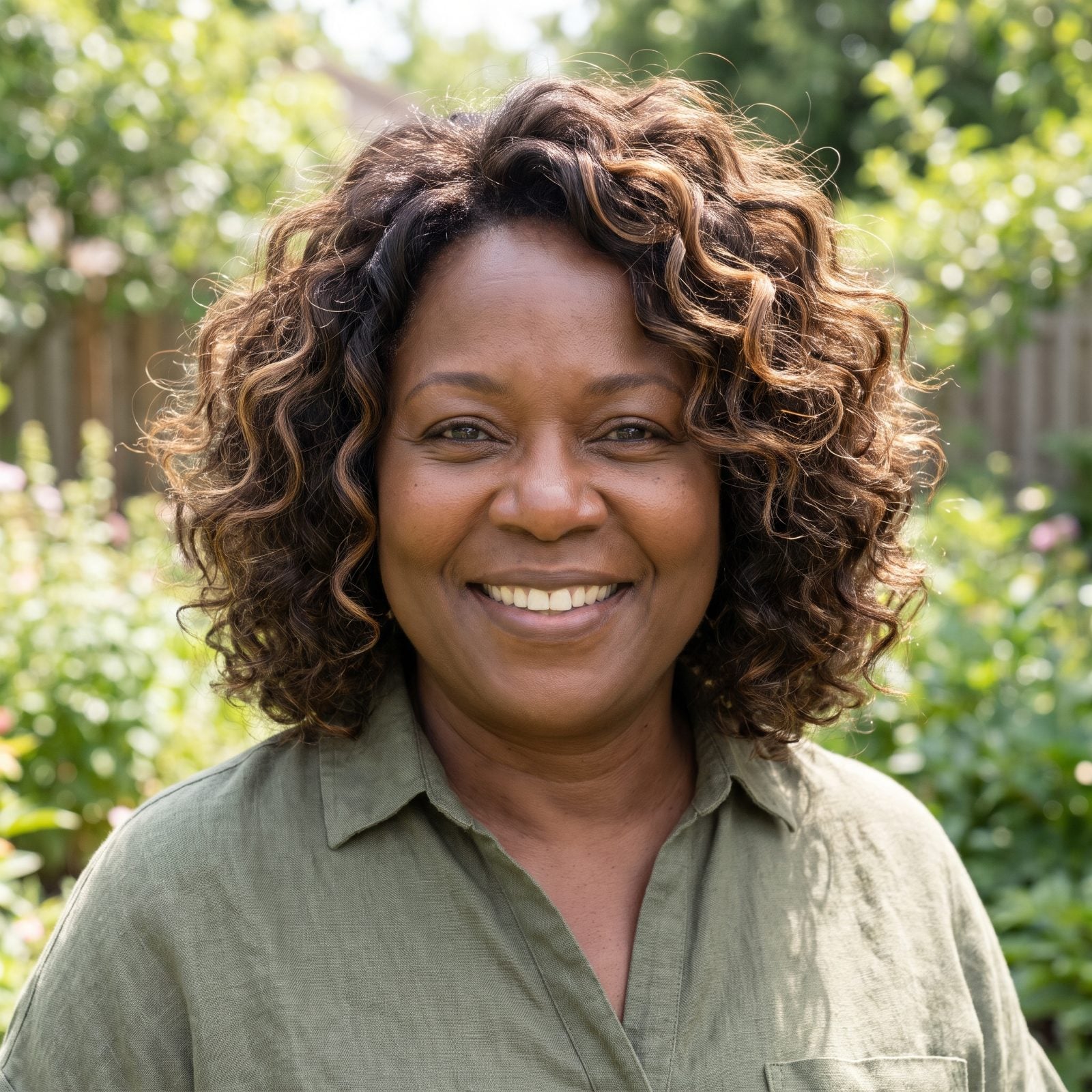 The Soft-Curl Perm, Loosened for Movement Instead of Tight Rings