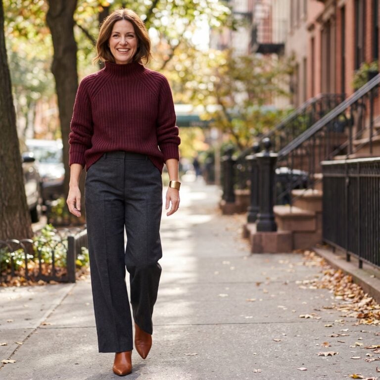 Stylists Agree These 44 Sweater-and-Pants Combinations Will Dominate Fall 2026
