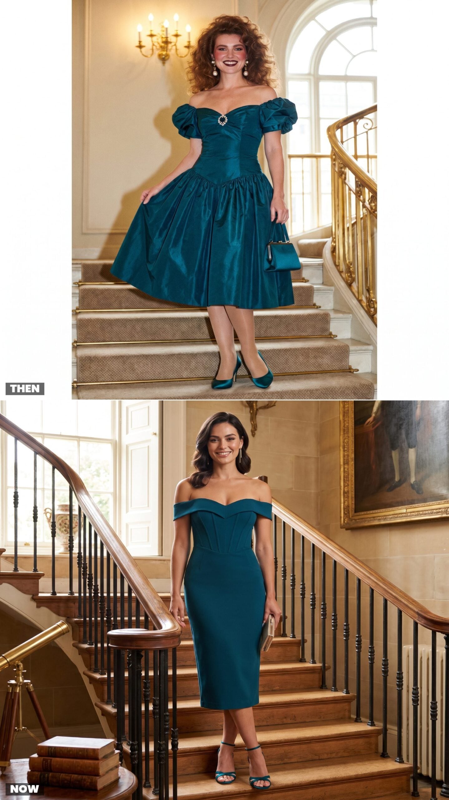 The Sweetheart-Neck Taffeta Dress vs. a Corset-Seamed Midi