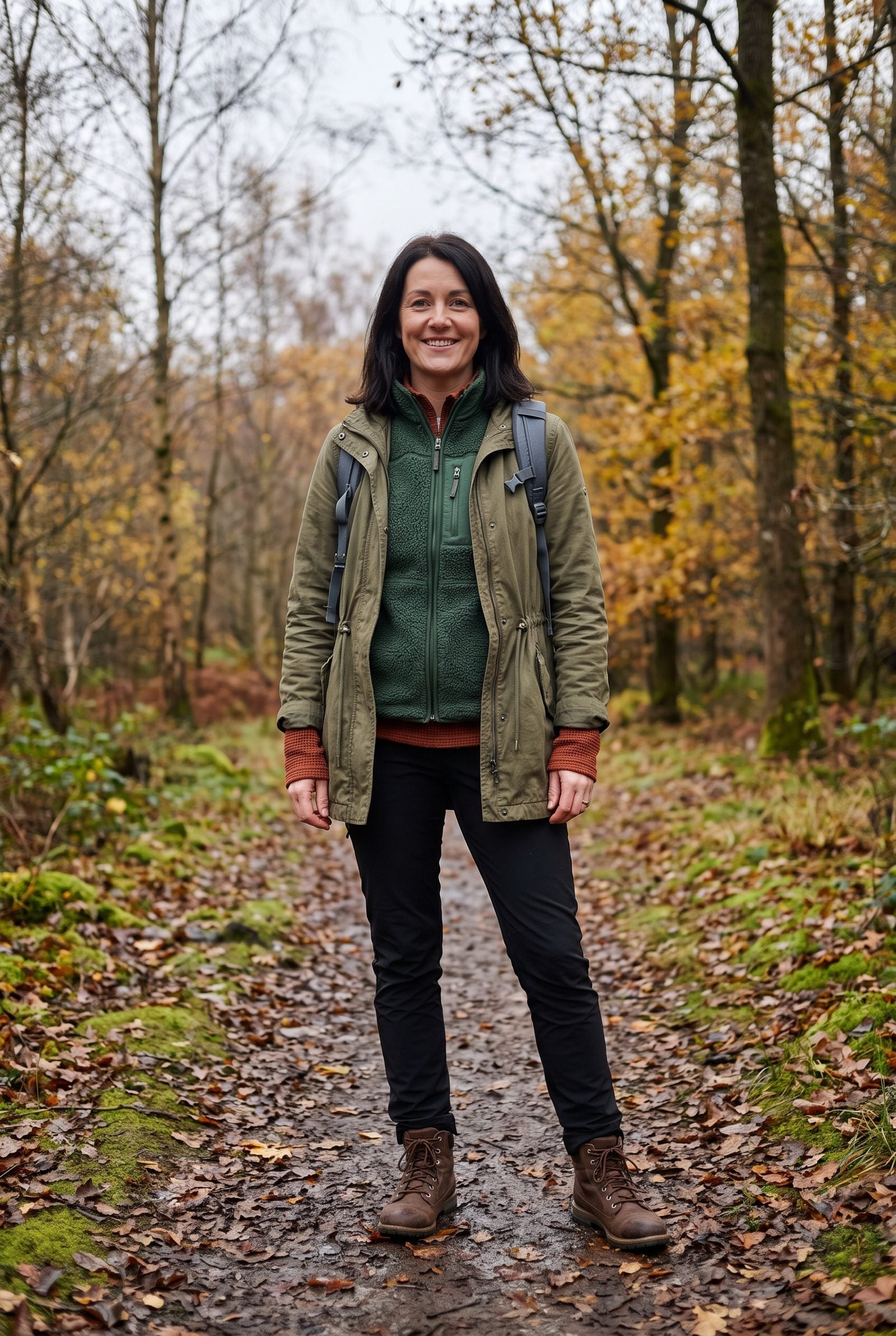Thermal Top + Fleece Gilet + Anorak