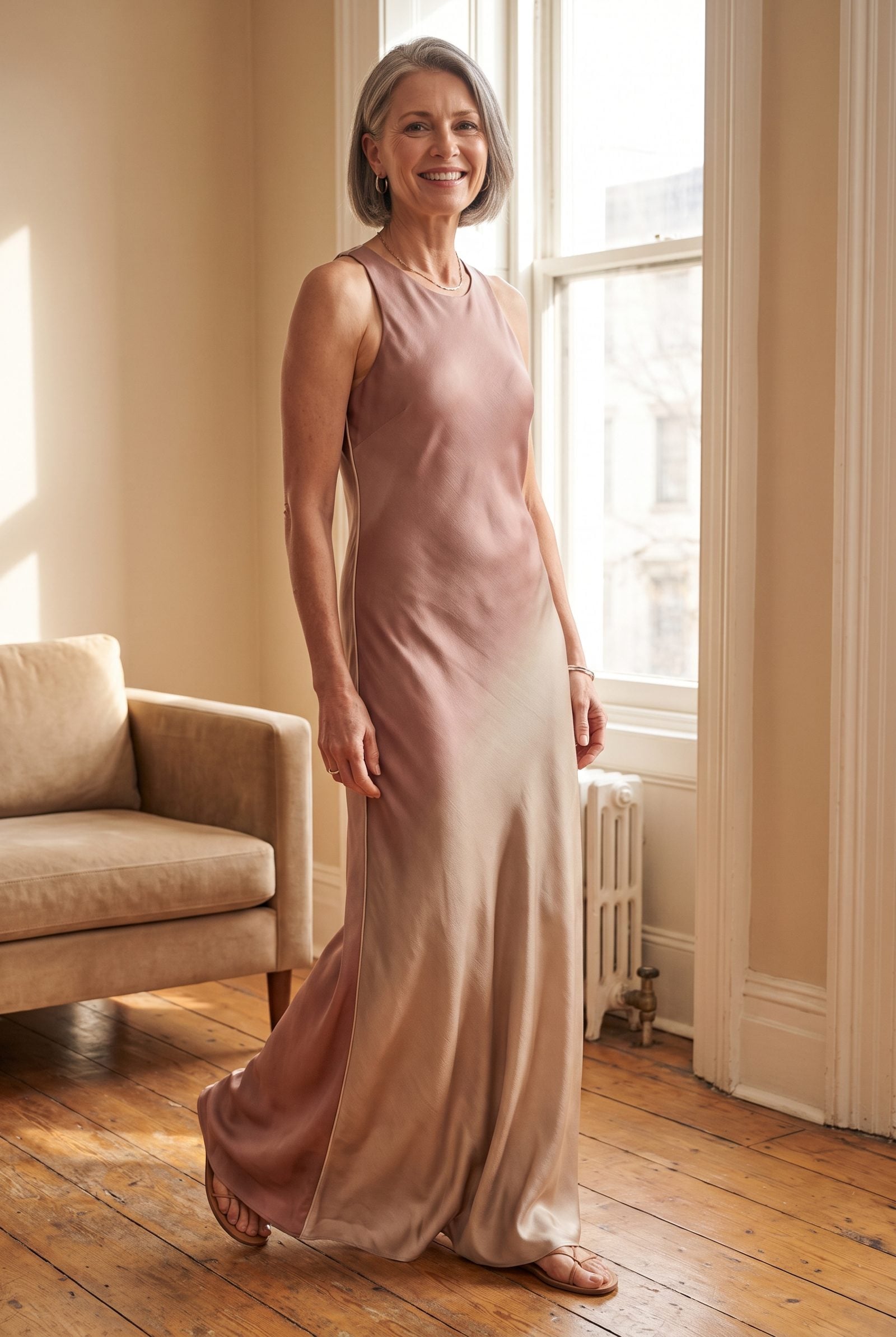 True Bias-Cut Fabric That Hangs Without Twisting