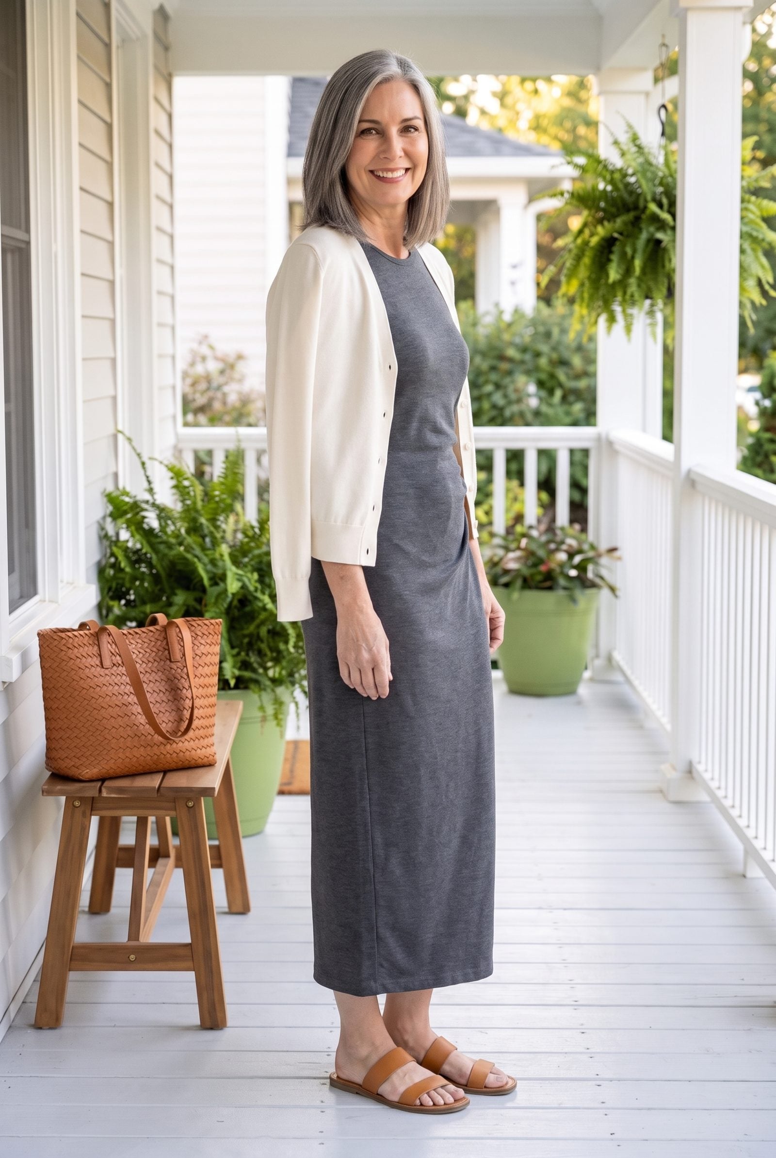 Twisted Side Seams Revealing Off-Grain Fabric