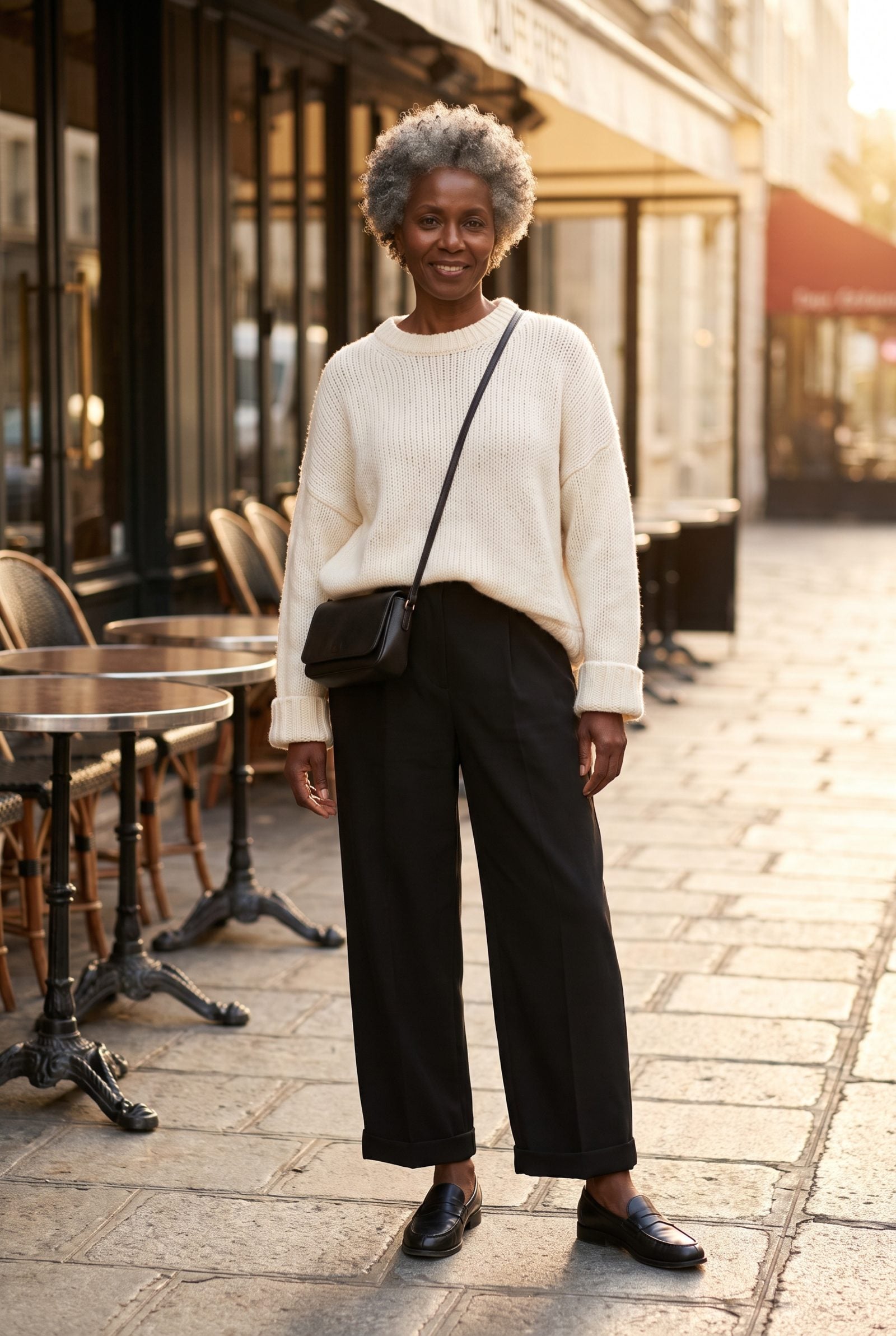 Volume Is Balanced by Exposing a Wrist, Ankle, or Neckline