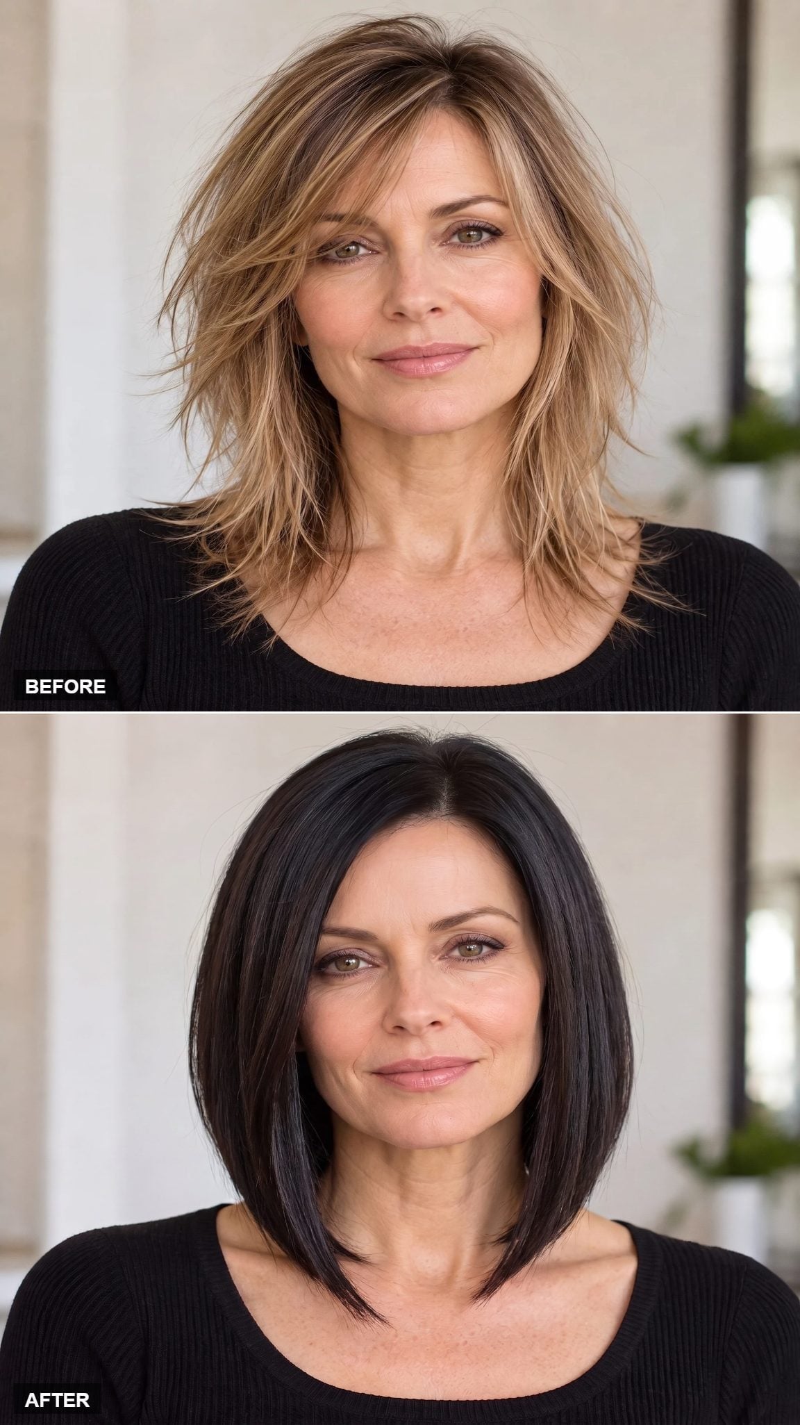 Blunt, Dark, and Shoulder-Length: When Fine Hair Finally Has a Shape to Land In