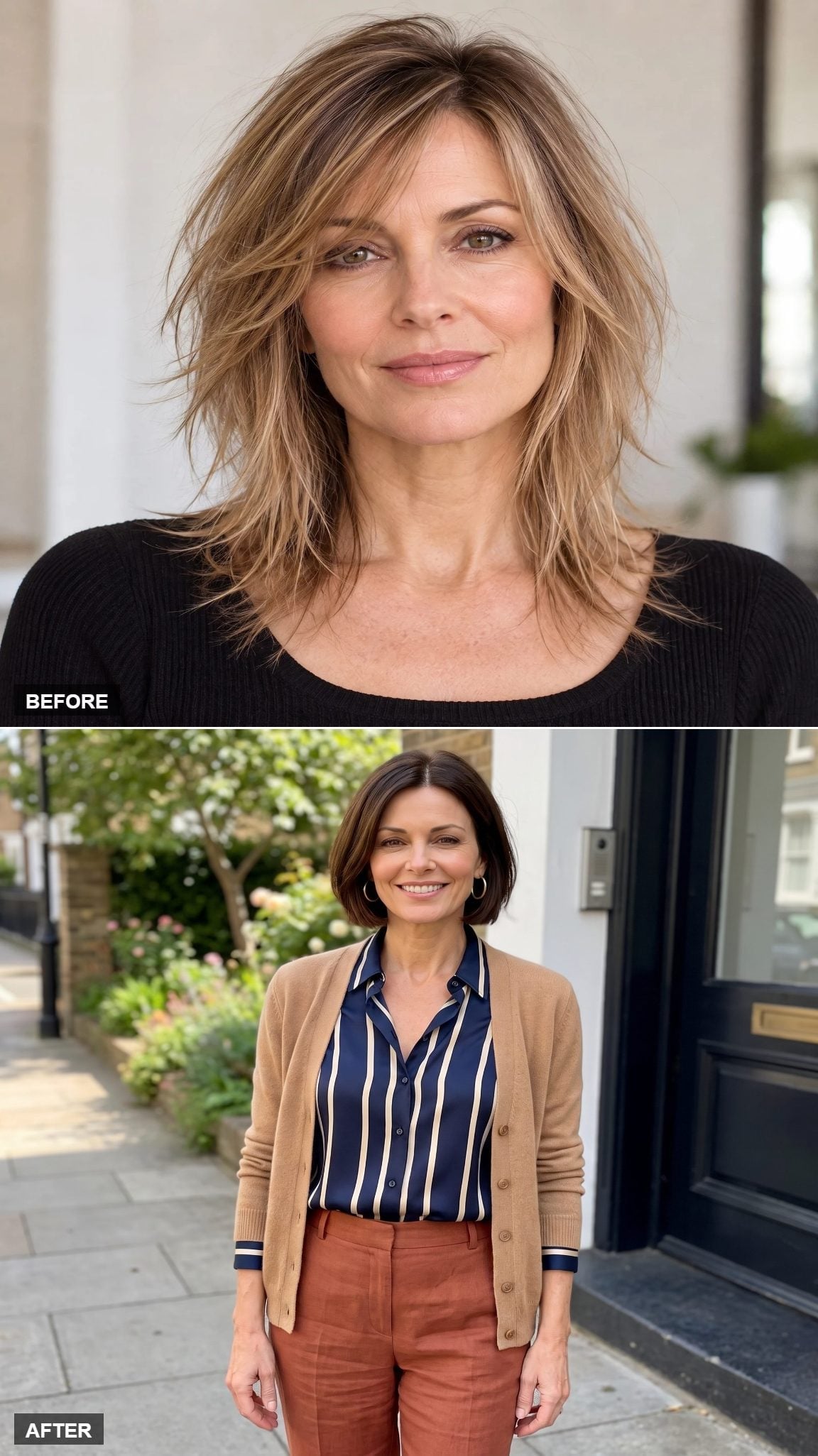 Fine Hair, Dark Color, a Bob That Actually Fits the Face