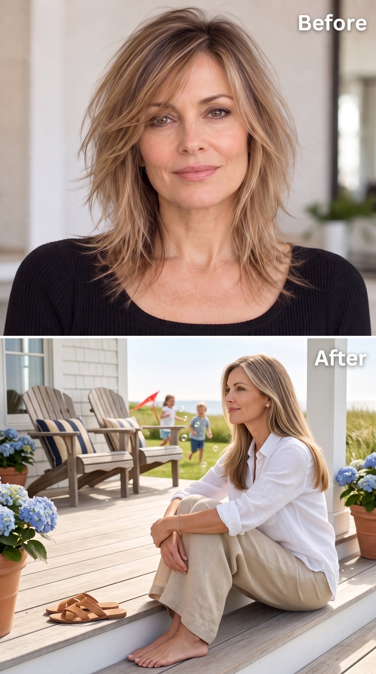 Long, Straight, Unbothered: What Happens When You Let Fine Hair Breathe