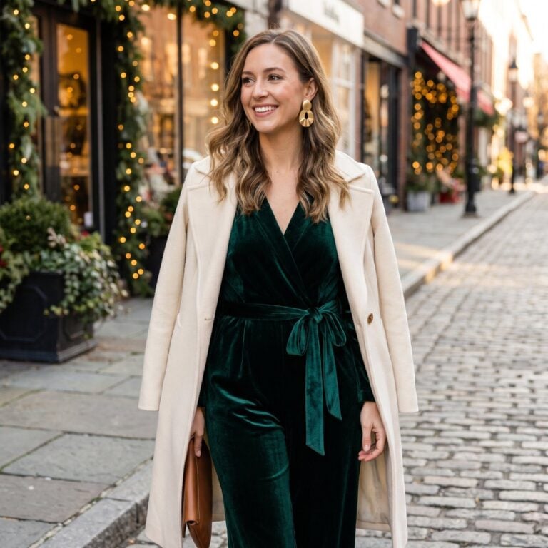 Why Do These 28 Christmas Party Outfits Look Better Without a Single Sequin?