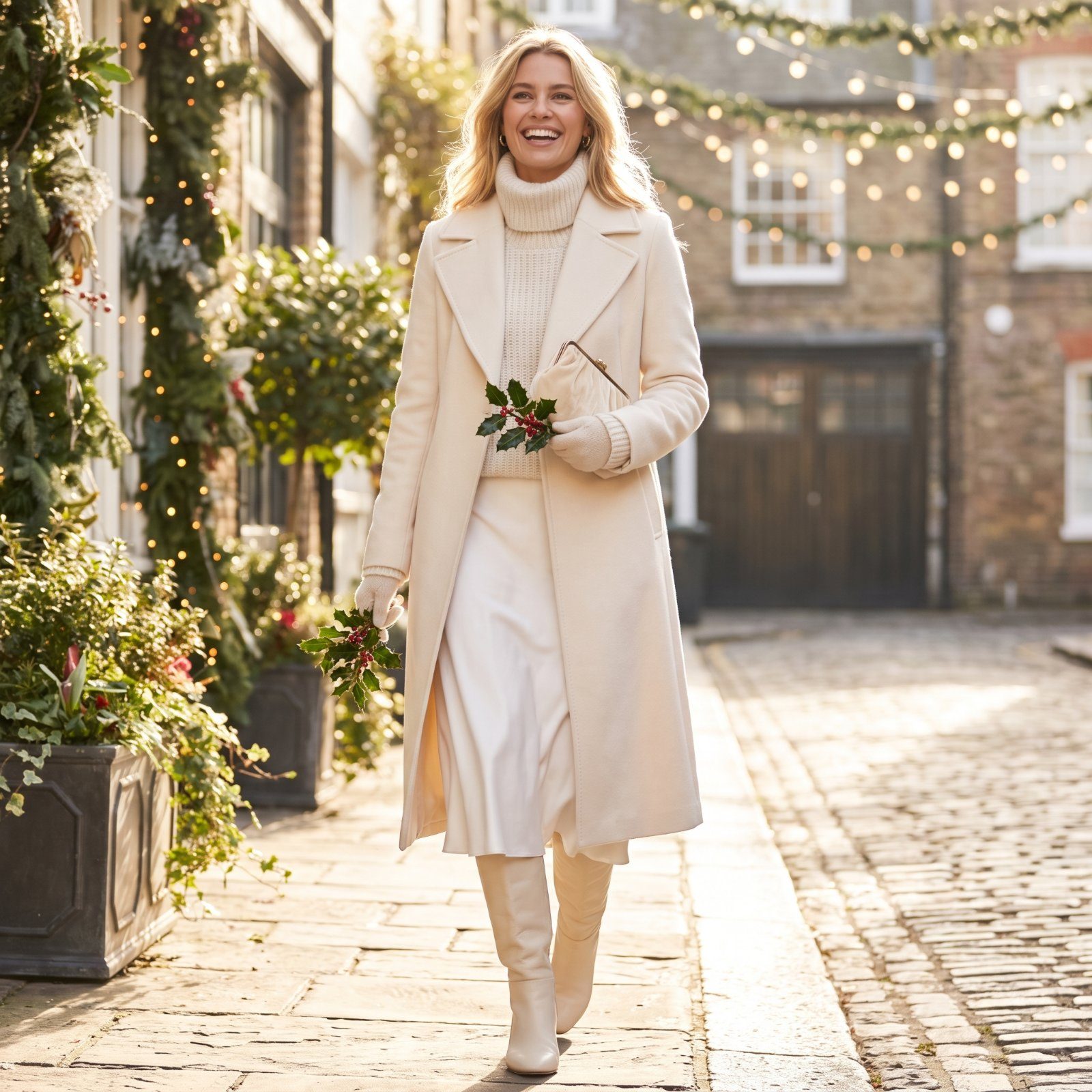 Why Do Cream and White Look So Good at Christmas When Everyone Else Is Wearing Red? 29 Outfits