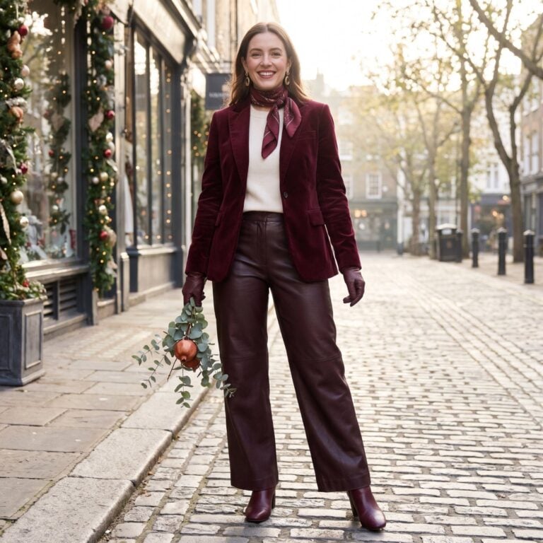 Why Does Burgundy Look More Expensive at Christmas Than Bright Red? 29 Holiday Outfits
