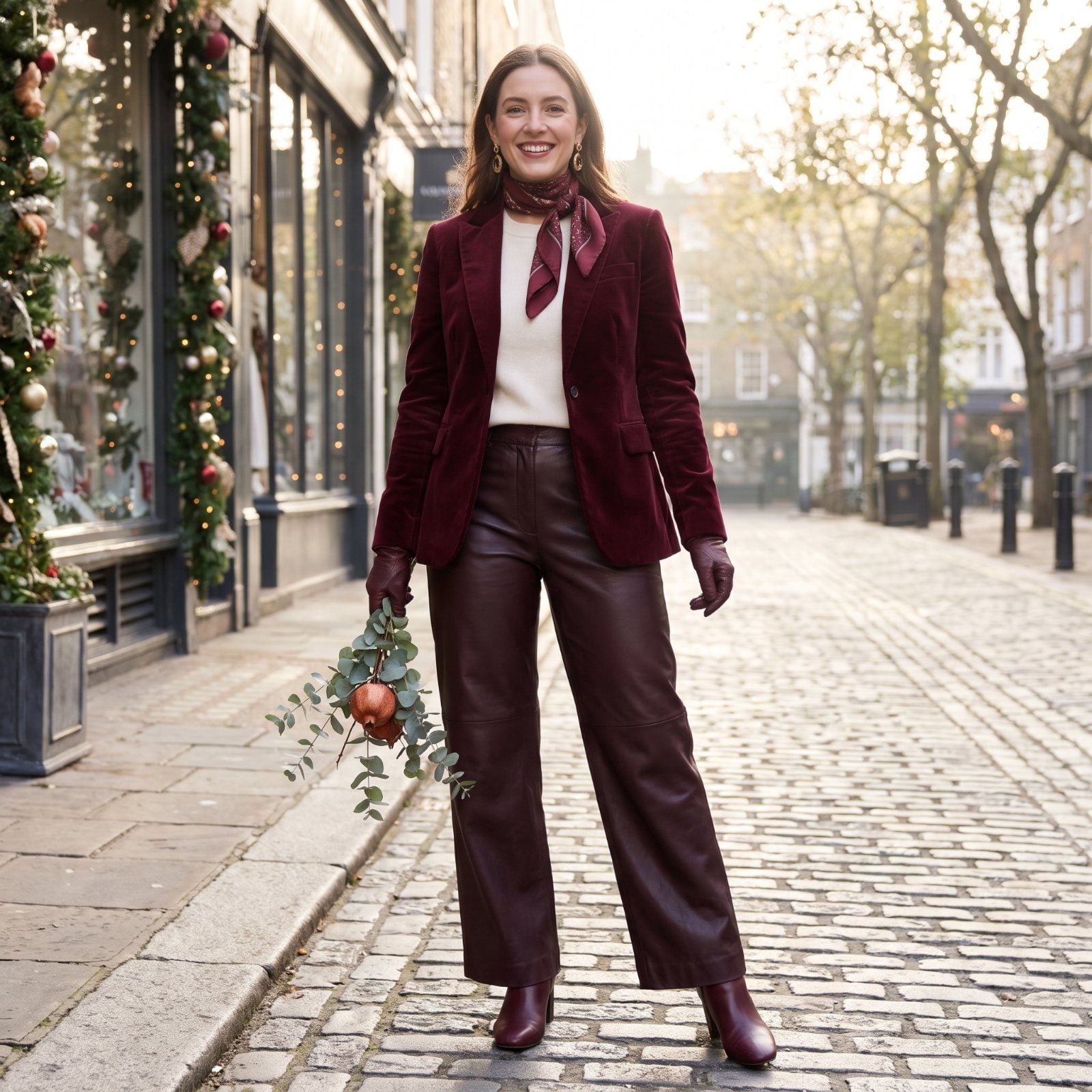 Why Does Burgundy Look More Expensive at Christmas Than Bright Red? 29 Holiday Outfits
