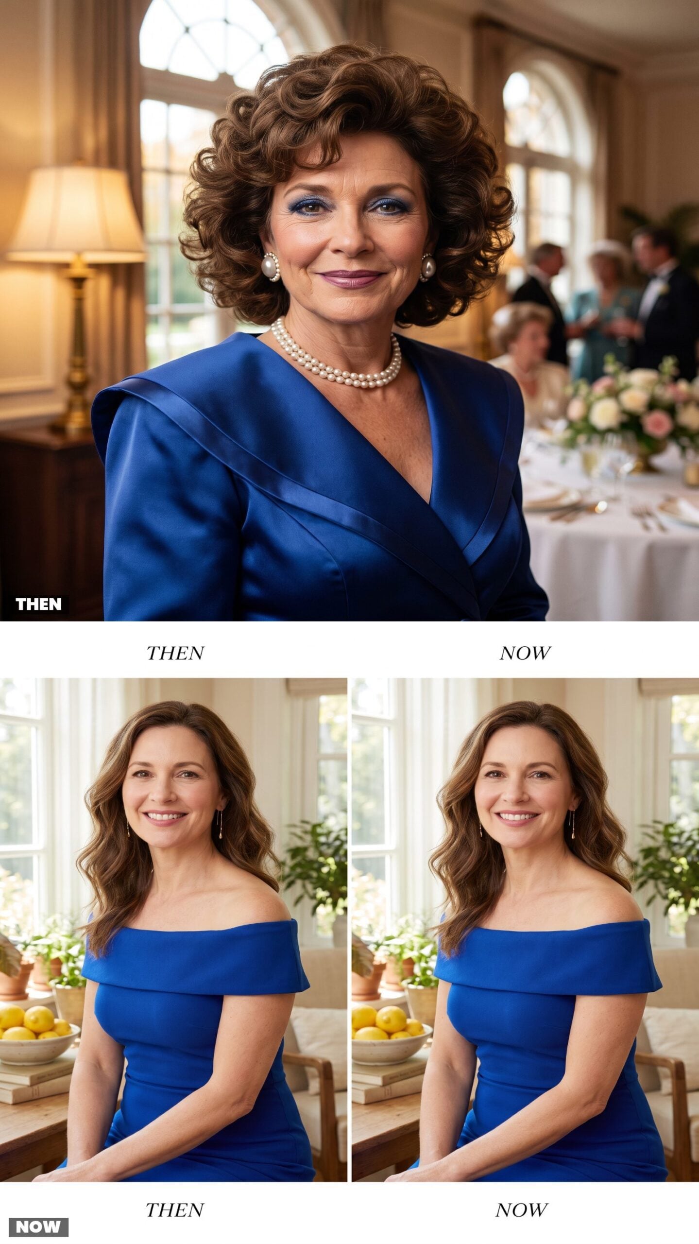 The Wide Portrait Collar vs. Today's Off-the-Shoulder Neckline