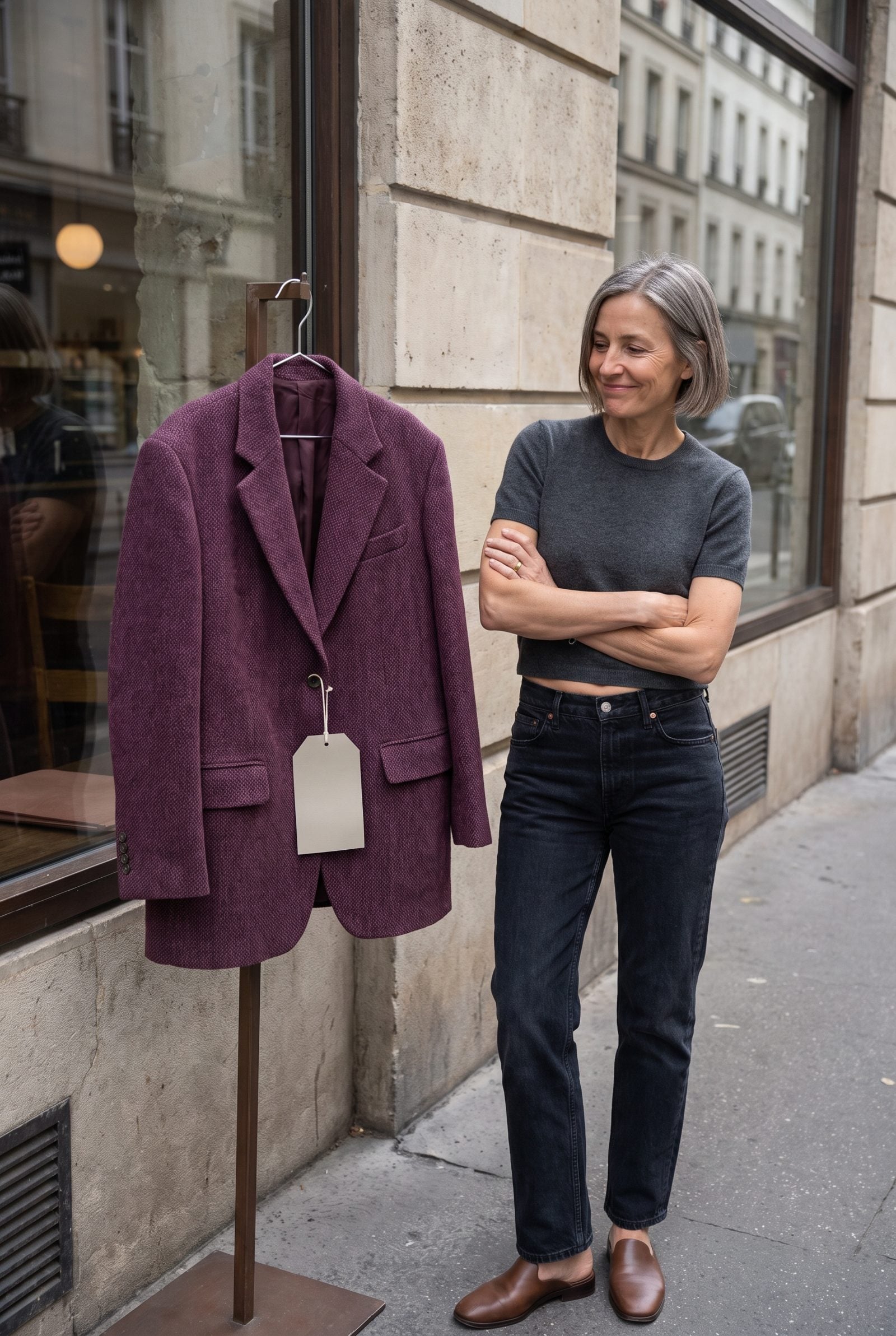 You Keep the Unworn Blazer Because It Cost Plenty