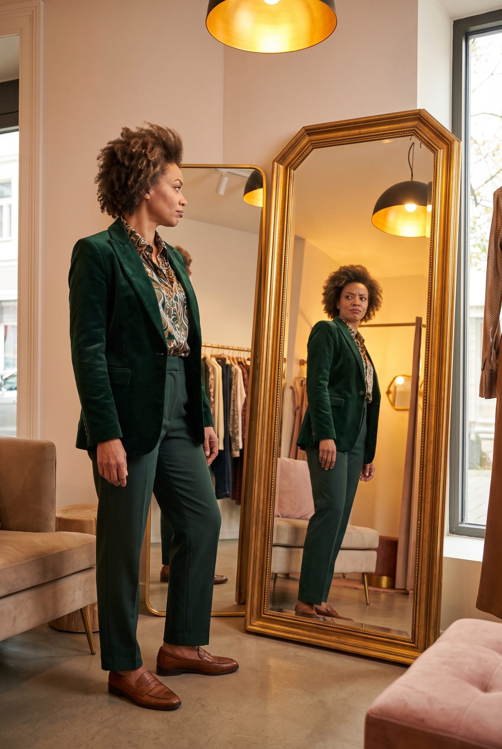 You Mistake a Flattering Mirror for Genuine Fit